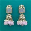 Indo Western Jhumki With Mehndi Plating