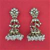 Indo Western Jhumki with Mehndi Plating