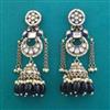 Indo Western Jhumki With Mehndi Plating