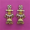 Indo Western Jhumki with Mehndi Plating