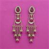 Indo Western Classic Earring With Mehndi Plating