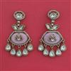 Indo Western Classic Earring With Mehndi Plating