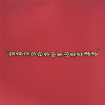 Indo Western Moti Shishful with Mehndi Plating