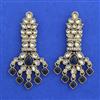 Indo Western Classic Earring with Mehndi Plating