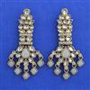 Indo Western Classic Earring with Mehndi Plating