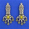 Indo Western Classic Earring with Mehndi Plating