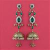 Indo Western Jhumki with Mehndi Plating