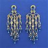 Indo Western Classic Earring with Mehndi Plating