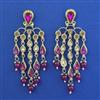 Indo Western Classic Earring with Mehndi Plating