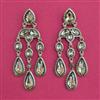 Indo Western Classic Earring with Mehndi Plating