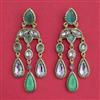 Indo Western Classic Earring with Mehndi Plating