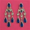 Indo Western Classic Earring with Mehndi Plating