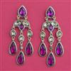 Indo Western Classic Earring with Mehndi Plating