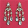 Indo Western Classic Earring with Mehndi Plating