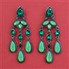 Indo Western Classic Earring with Black Plating