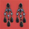 Indo Western Classic Earring with Black Plating