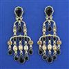 Indo Western Classic Earring With Mehndi Plating