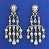 Indo Western Classic Earring With Mehndi Plating