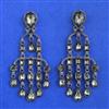 Indo Western Classic Earring with Black Plating