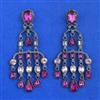 Indo Western Classic Earring with Black Plating