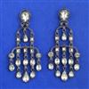 Indo Western Classic Earring with Black Plating