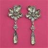 Indo Western Classic Earring With Mehndi Plating
