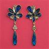 Indo Western Classic Earring with Mehndi Plating