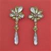 Indo Western Classic Earring With Mehndi Plating