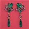 Indo Western Classic Earring with Mehndi Plating