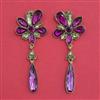 Indo Western Classic Earring with Mehndi Plating