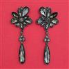 Indo Western Classic Earring with Black Plating