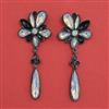 Indo Western Classic Earring with Black Plating