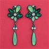 Indo Western Classic Earring with Black Plating