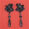 Indo Western Classic Earring with Black Plating