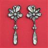 Indo Western Classic Earring with Black Plating