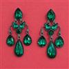 Indo Western Classic Earring with Black Plating