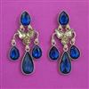 Indo Western Classic Earring with Mehndi Plating