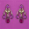 Indo Western Classic Earring with Mehndi Plating