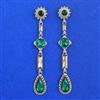 Indo Western Classic Earring with Mehndi Plating