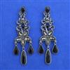 Indo Western Classic Earring with Black Plating