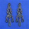 Indo Western Classic Earring with Black Plating
