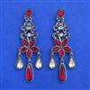 Indo Western Classic Earring with Black Plating
