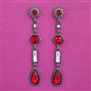 Indo Western Classic Earring with Black Plating