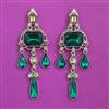 Indo Western Classic Earring with Mehndi Plating