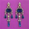 Indo Western Classic Earring with Mehndi Plating
