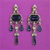 Indo Western Classic Earring with Mehndi Plating