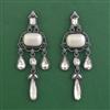 Indo Western Classic Earring with Black Plating