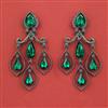 Indo Western Classic Earring with Black Plating