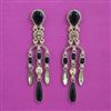 Indo Western Classic Earring with Mehndi Plating