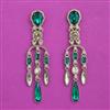 Indo Western Classic Earring with Mehndi Plating